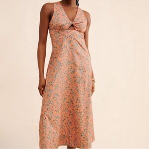 MADEWELL PEACH SOUTHERN CHARM DRESS! Adorable! NWT! 0